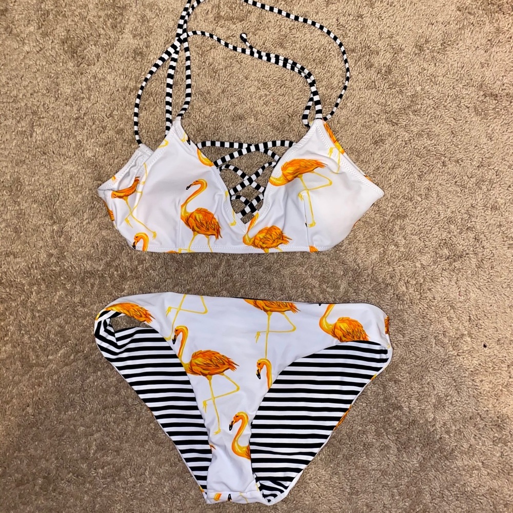 White Flamingo Bikini - NEVER BEEN WORN